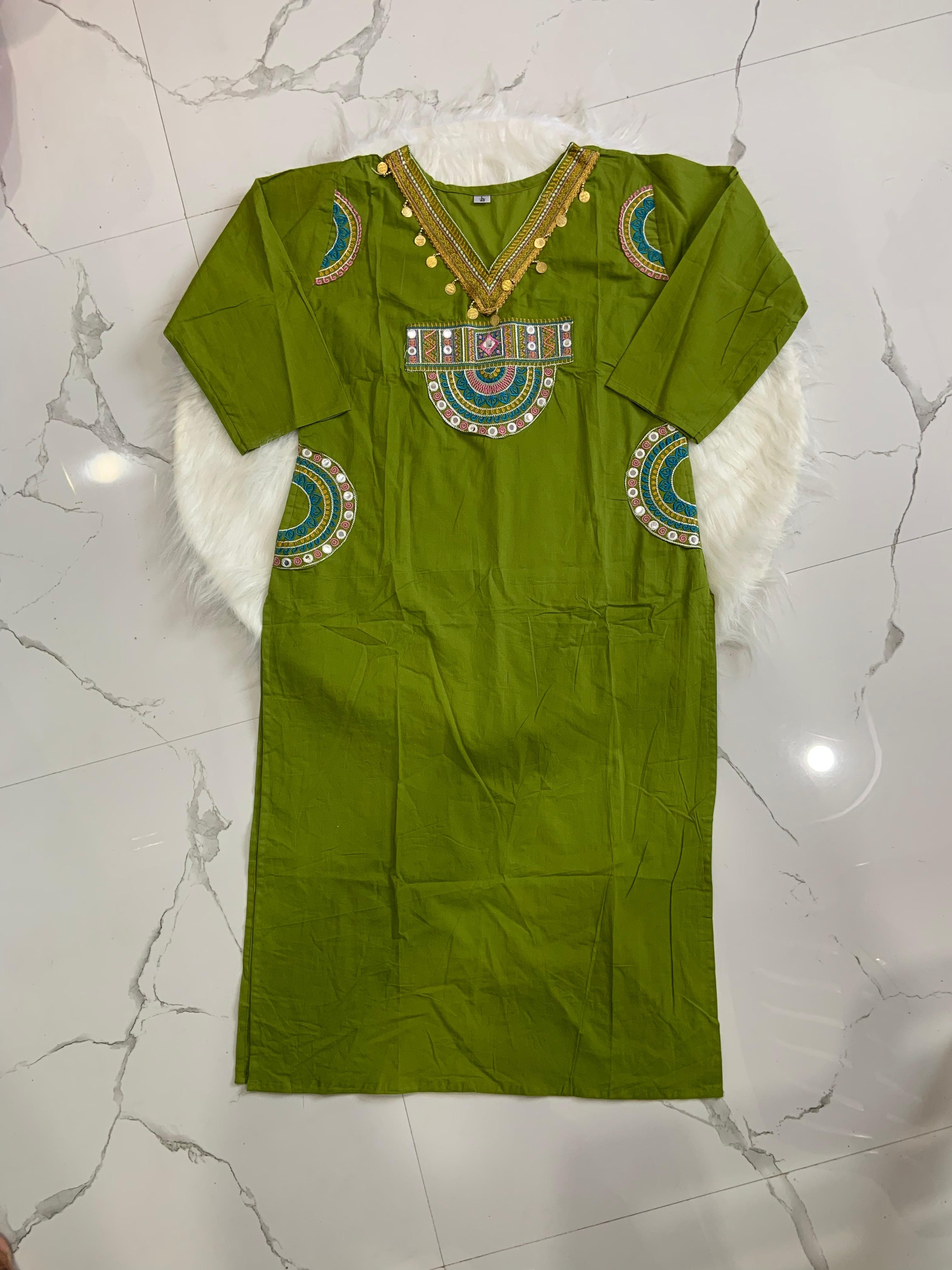 Green Kurti Set, view 3