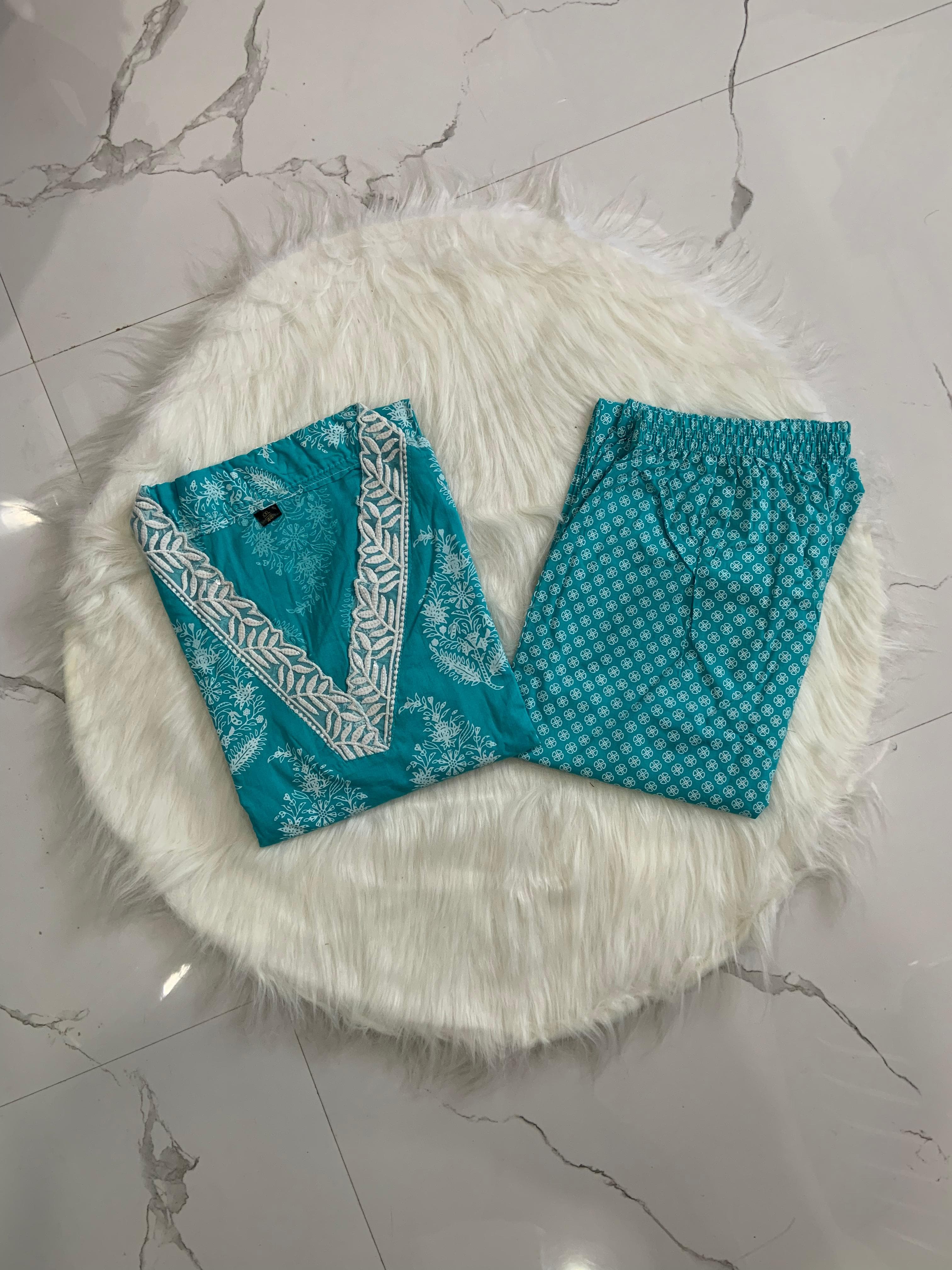 Blue Lace Co-Ord Set, view 2
