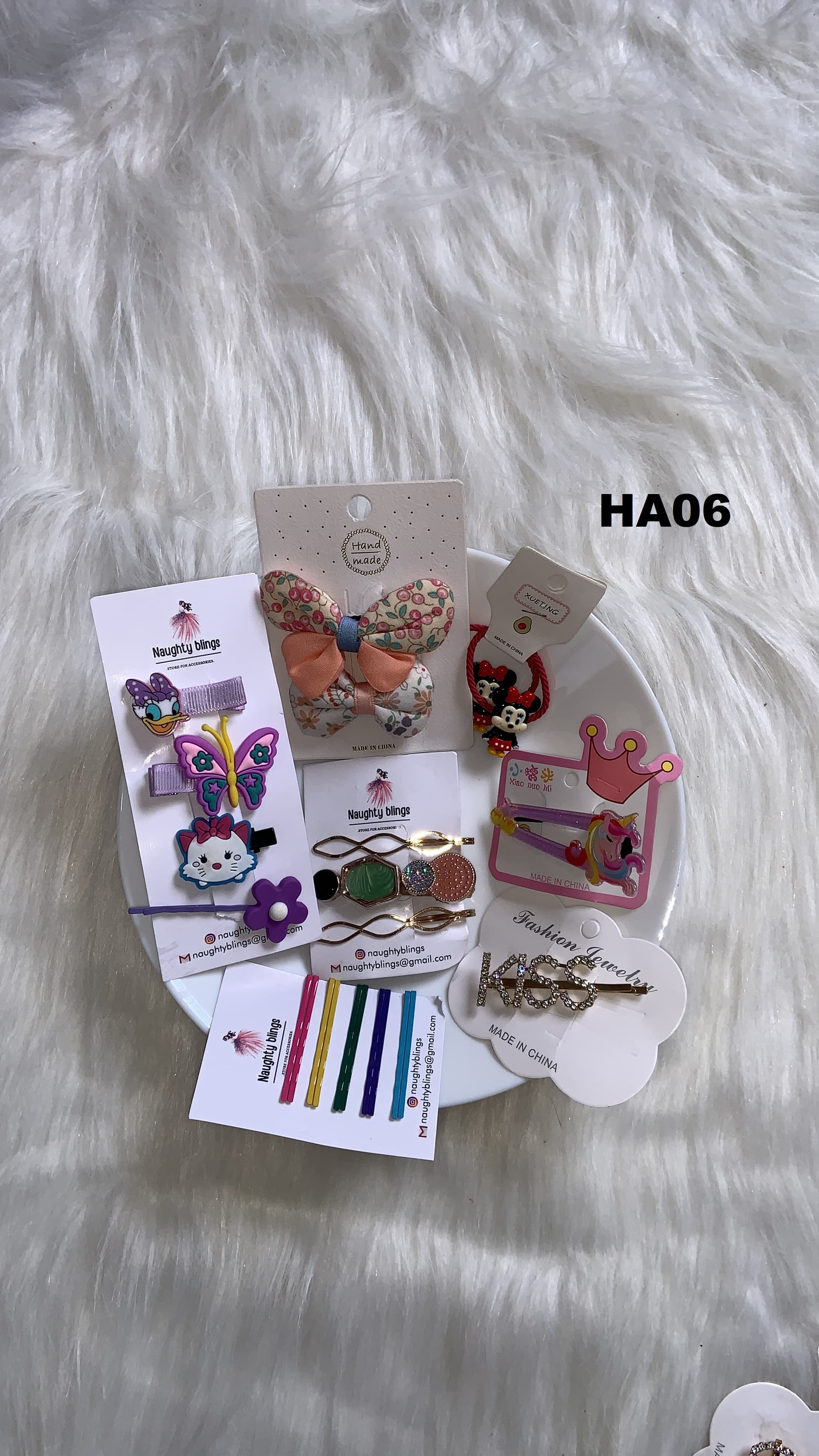 Korean Hair Accessories Combo, view 2