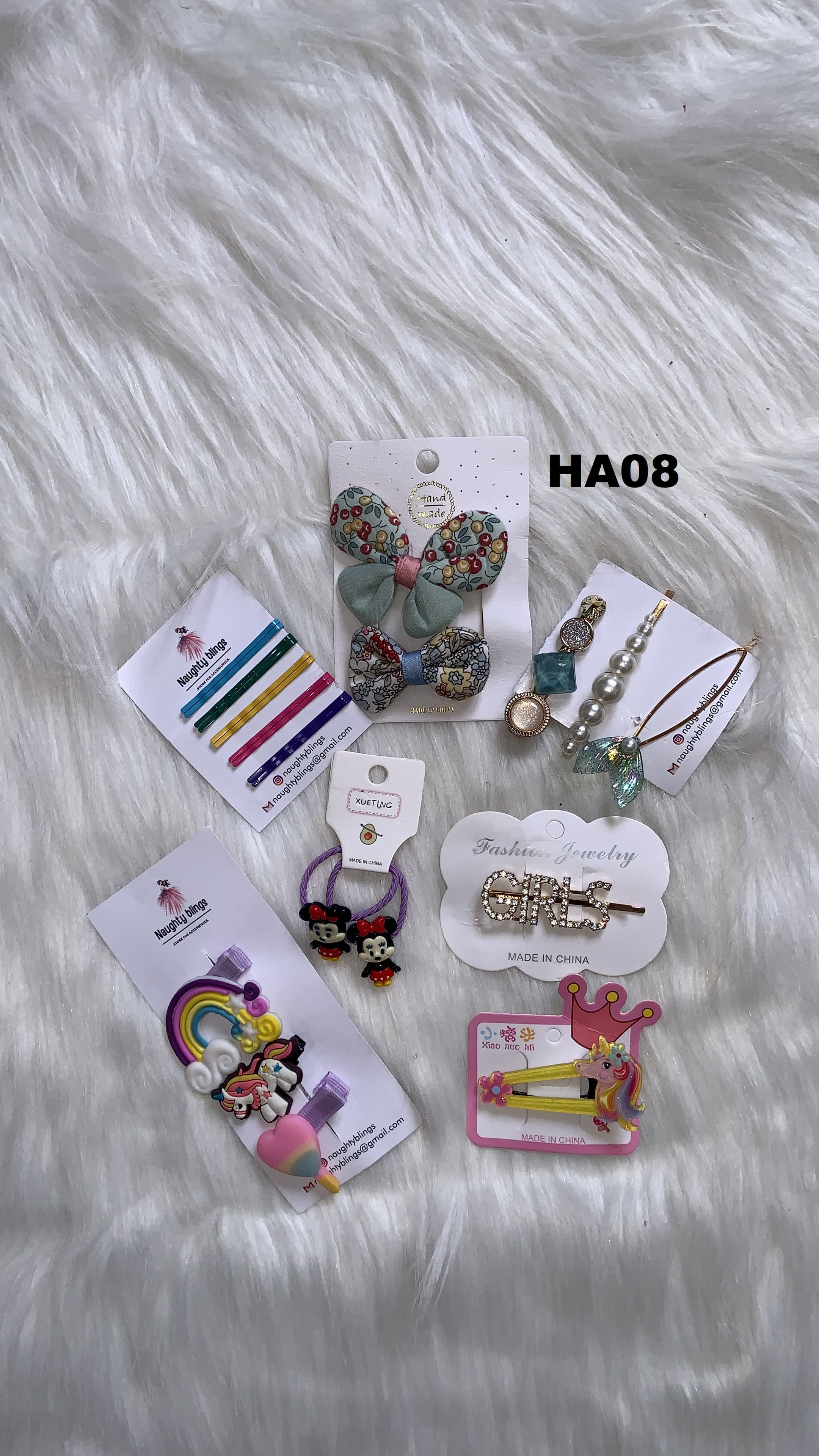 Korean Hair Accessories Combo, view 4