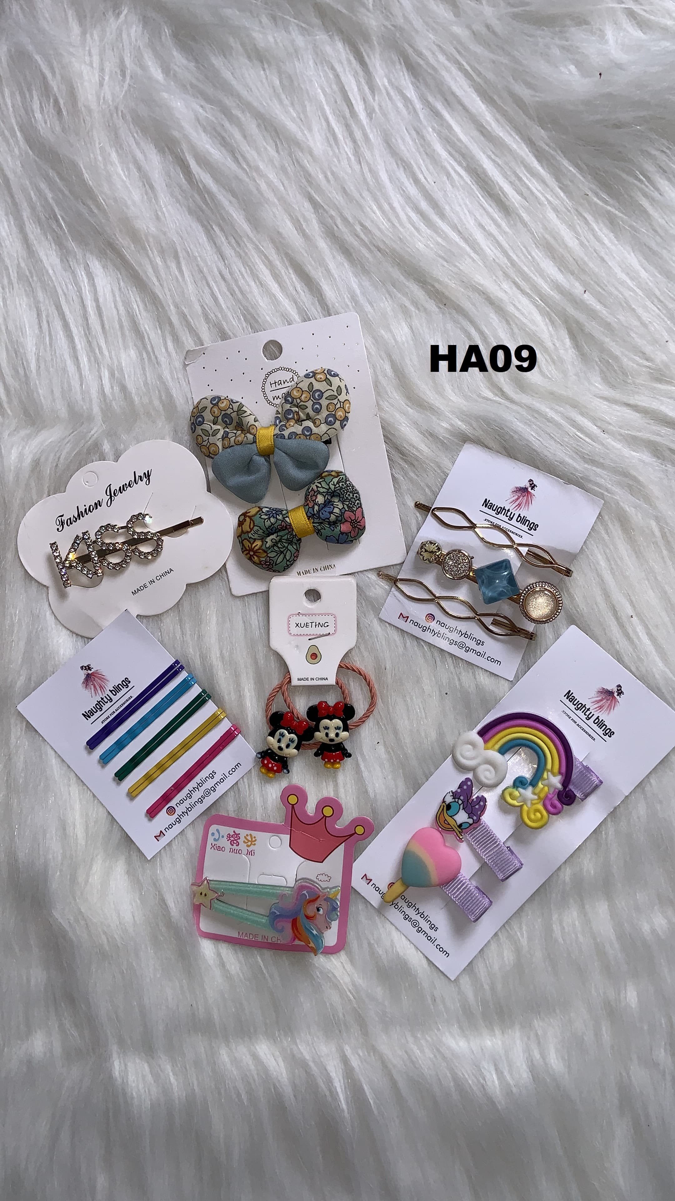 Korean Hair Accessories Combo, view 5